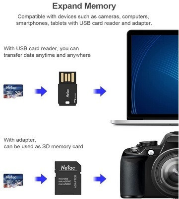 netac-64gb-2-pack-micro-sd-card-high-speed-tf-card-up-to-100mbs-sdxc-uhs-i-c10u3v30a1-expanded-storage-for-smartphonecamerabluetooth-speakergamingstudy-big-4